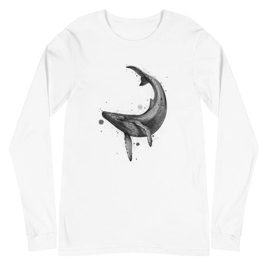 The Whale (Dark) - Long Sleeve Tee