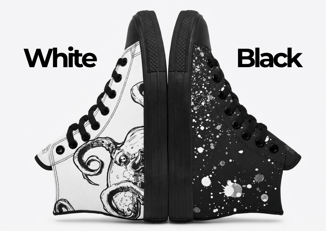 Black vs White High Top Sneakers: Which Should You Choose?