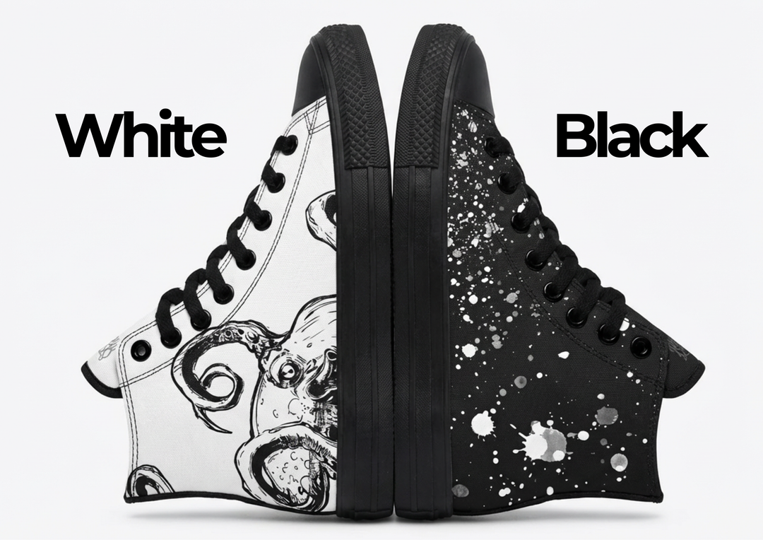 Black vs White High Top Sneakers: Which Should You Choose?