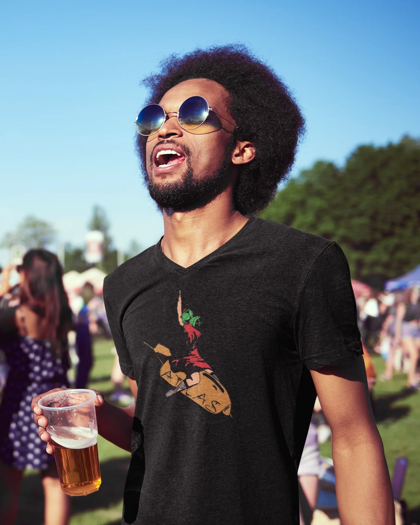 V Neck Tee