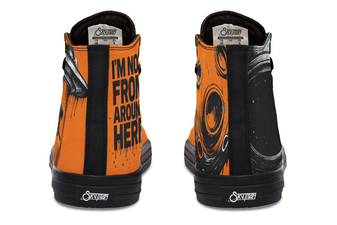 Hightops Not From Around Here