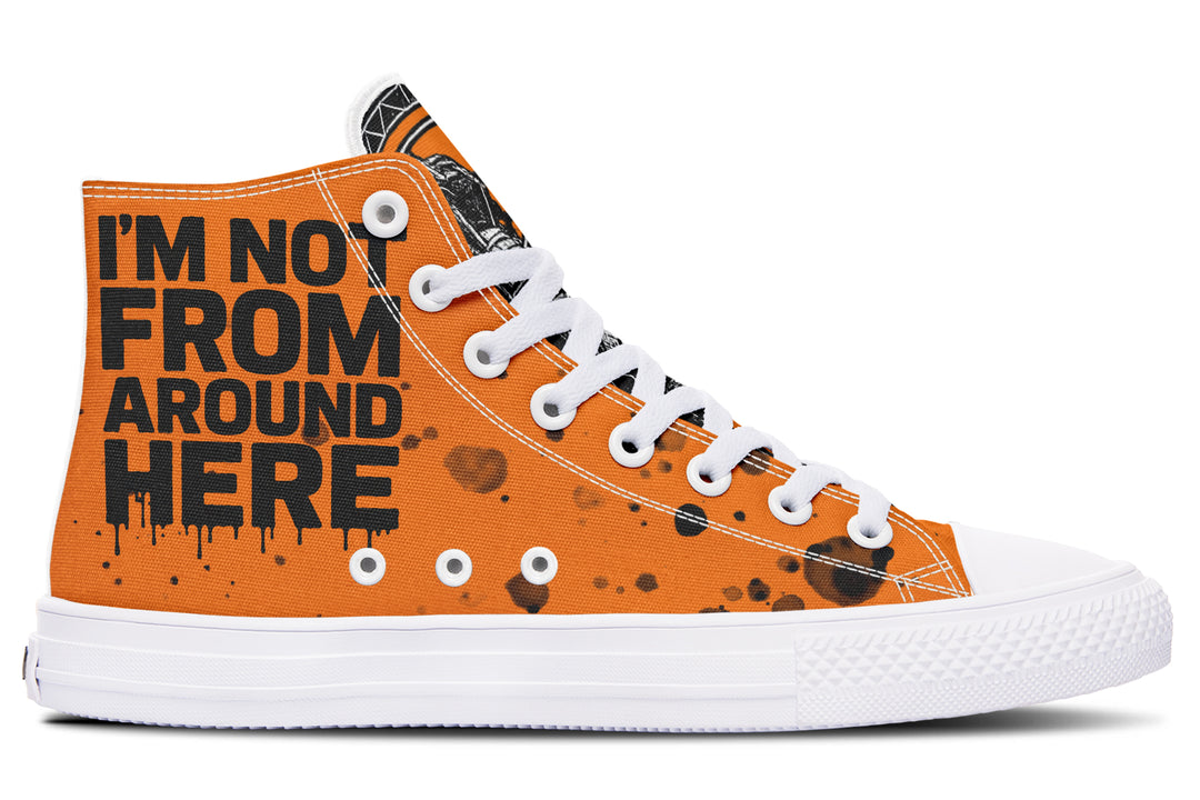 Hightops Not From Around Here