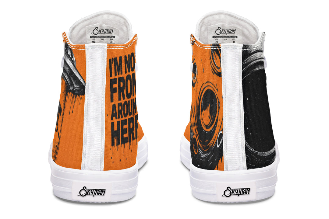 Hightops Not From Around Here