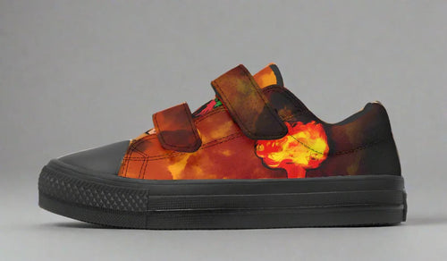 Kids Lowtops Bomber Girl - Sky Titan Media - Kidslowtops - Kid's Low Tops