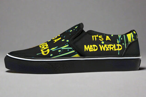 Slipons CyberCat - Sky Titan Media - Slipons - Women's Slipons