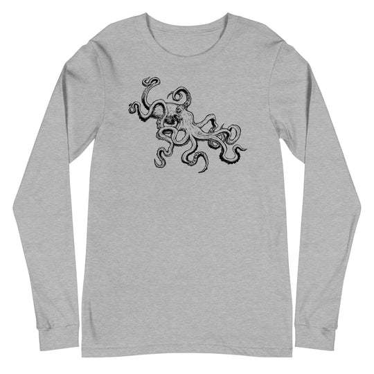 The Octopus (Dark) - Long Sleeve Tee