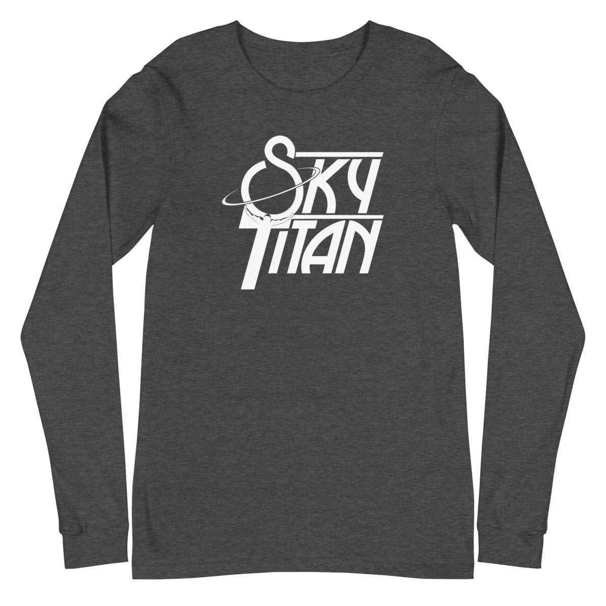 Sky Titan Standard - Long Sleeve Tee - Sky Titan Media - Shirts & Tops - Dark Grey Heather