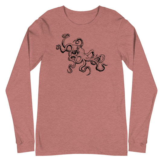 The Octopus (Dark) - Long Sleeve Tee