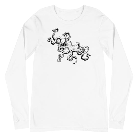 The Octopus (Dark) - Long Sleeve Tee