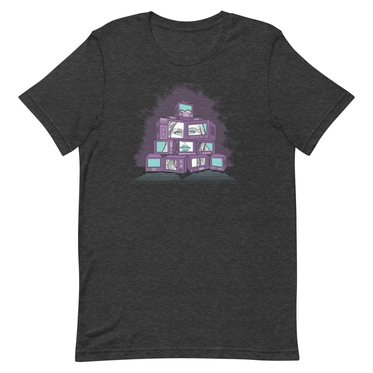 Feelin What I Feel Like - Short Sleeve Tee - Sky Titan Media - Shirts & Tops - Dark Grey Heather