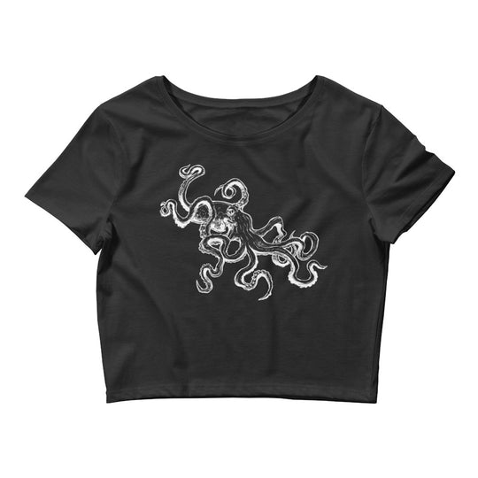 The Octopus (Light) - Women's Crop Tee